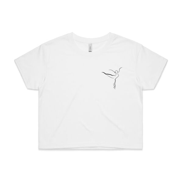 DFLA dancer Cropped Tshirt Thumbnail